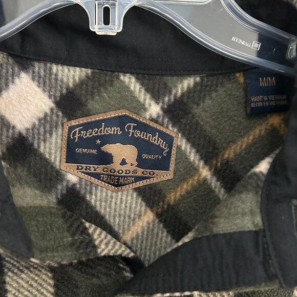 ✨ NEW ✨ Freedom Foundry Dry Goods Super Plush Fleece Shirt - Picture 3 of 4